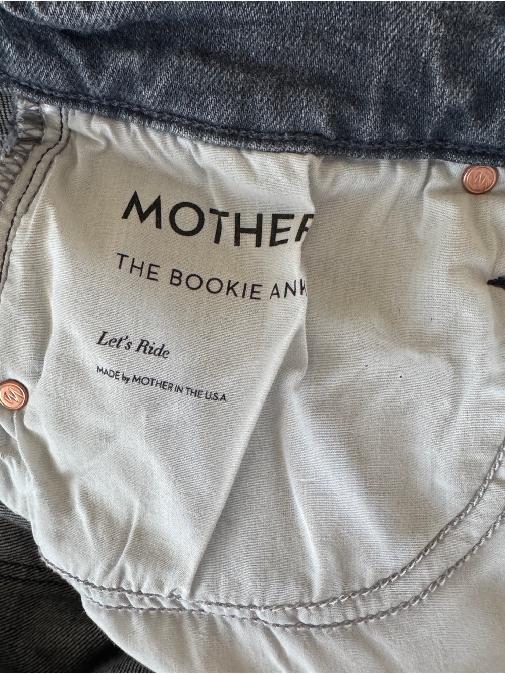 MOTHER The Bookie Ankle Jeans - Picture 10 of 10